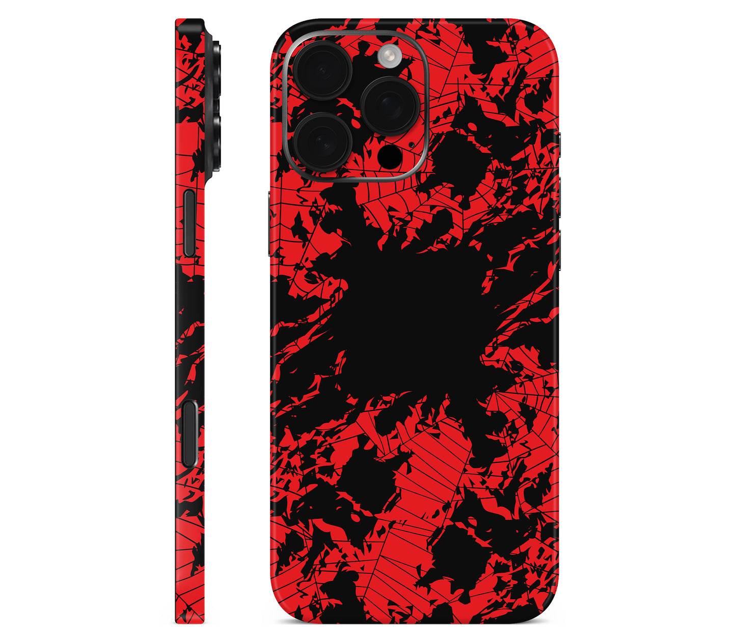 iPhone 16 Pro Max skin, Deadlink, full wrap without logo cutout