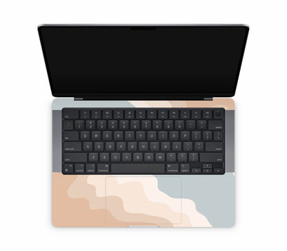 MacBook Pro 14" (2026, M5, M5 Pro, M5 Max) skin, Drift (Haze), inside skin