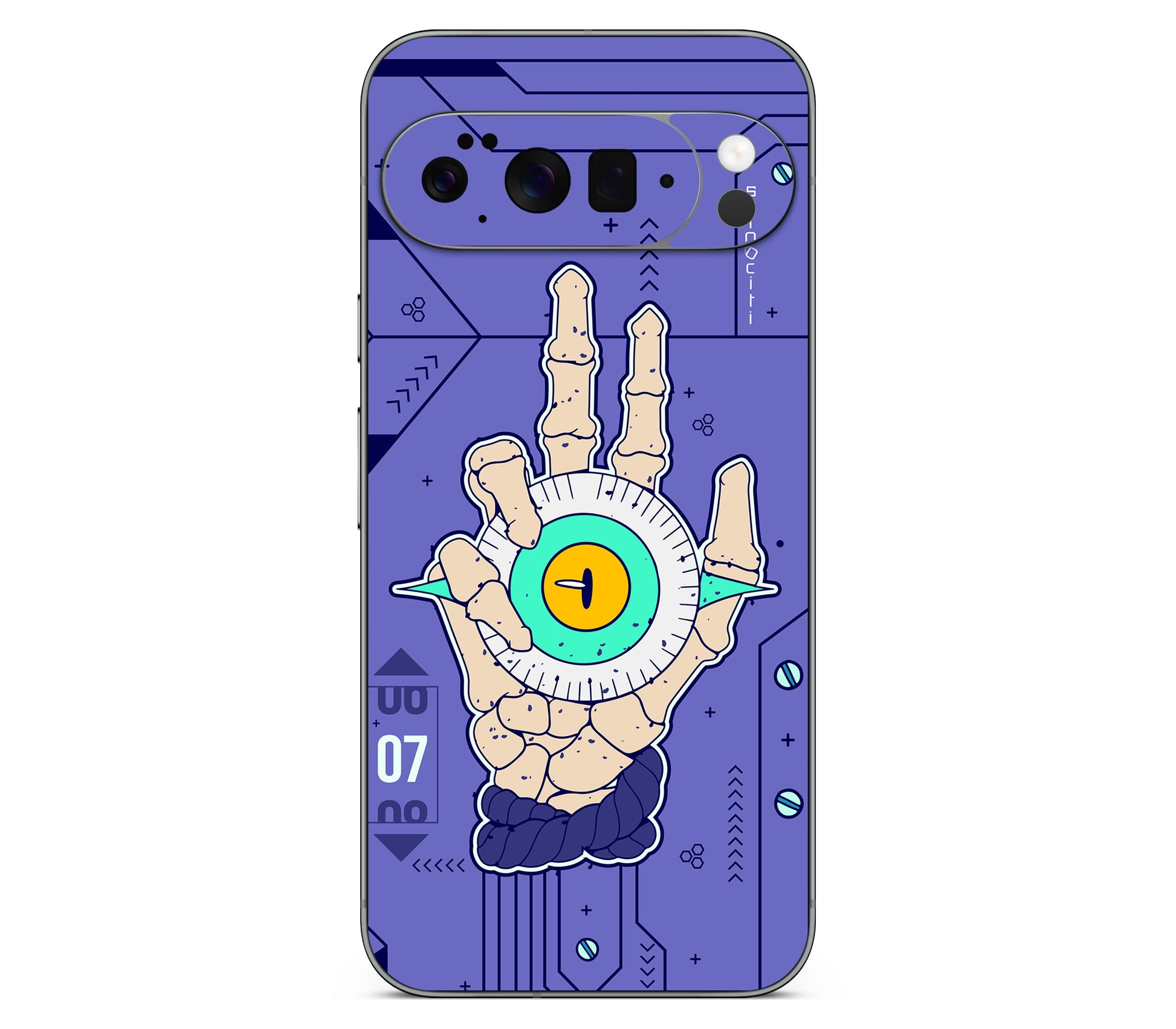 Google Pixel 11 Pro XL skin, Hypnotic, back skin