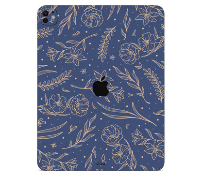 iPad Pro 13" (M4) skin, Twilight, back skin with logo cutout