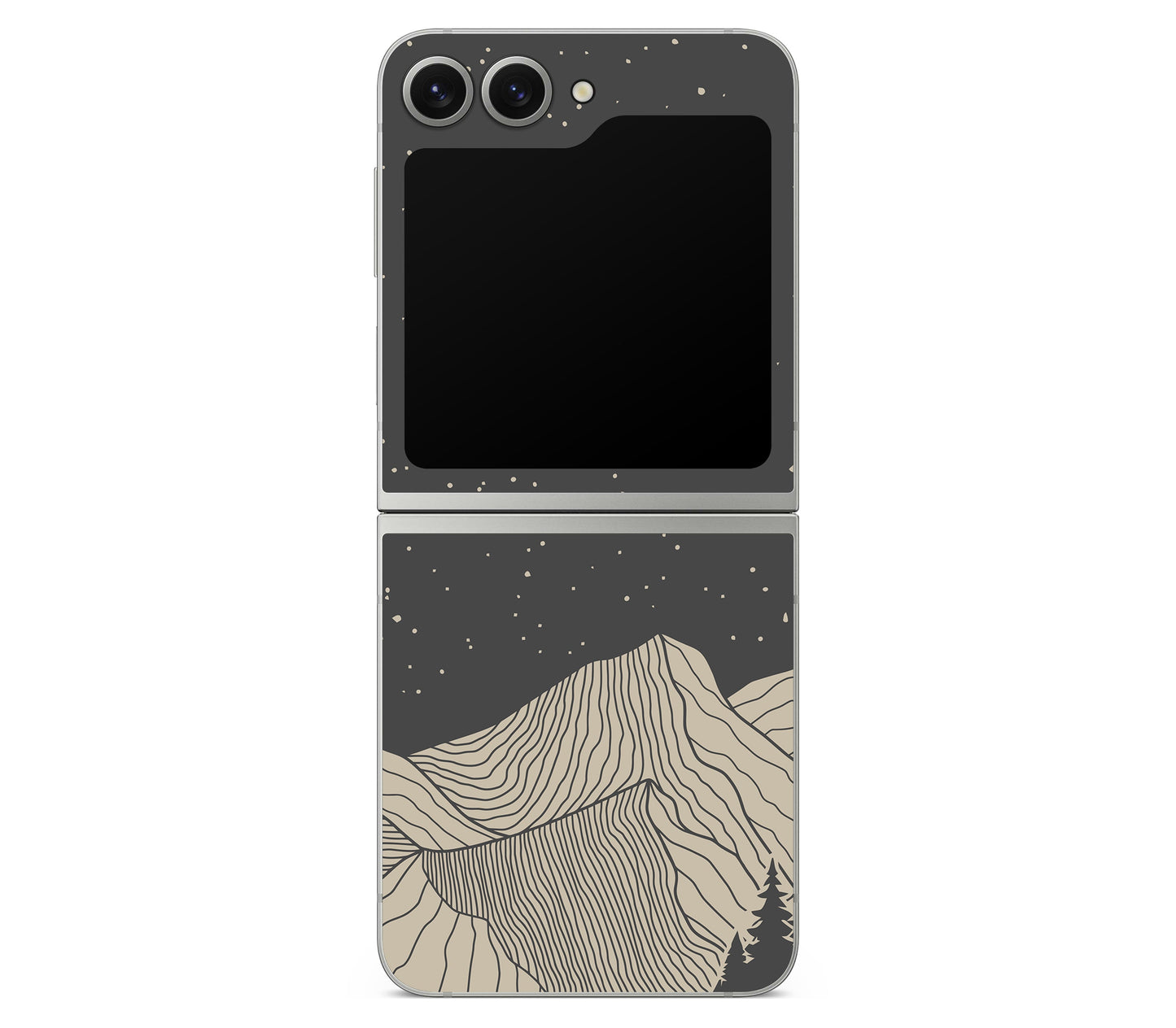 Galaxy Z Flip 7 FE skin, Nightline