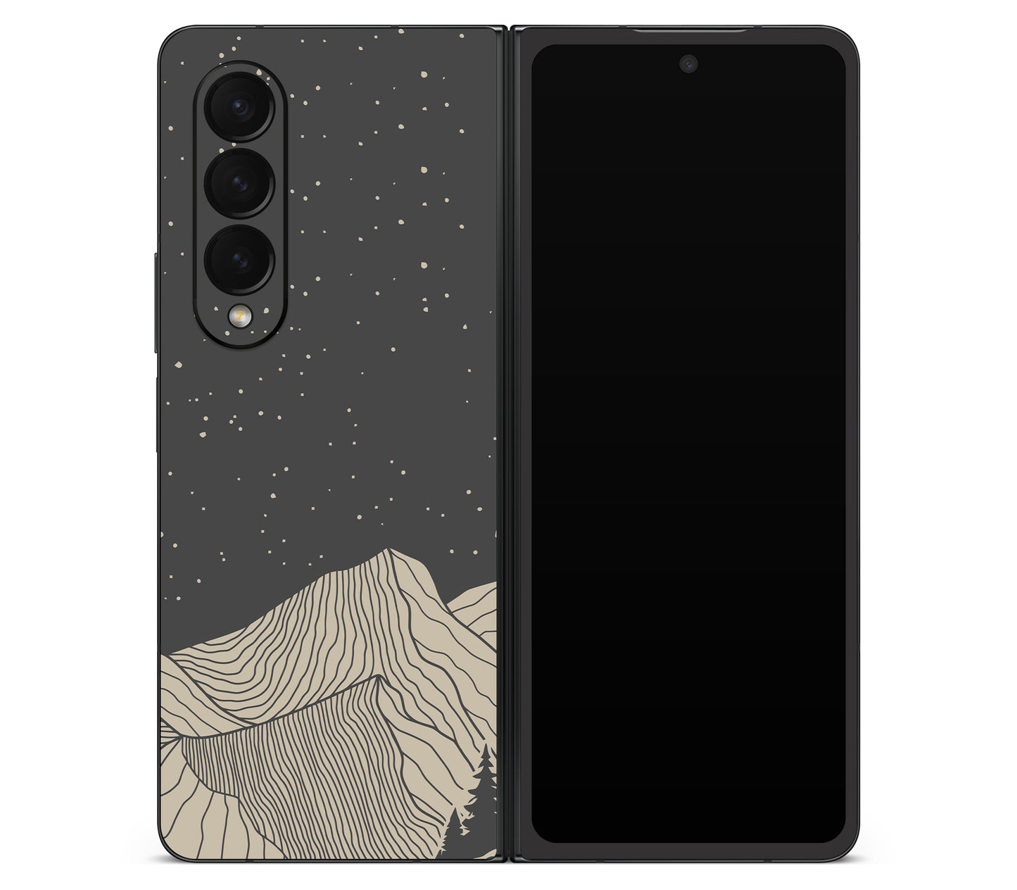 Galaxy Z Fold 4 skin, Nightline