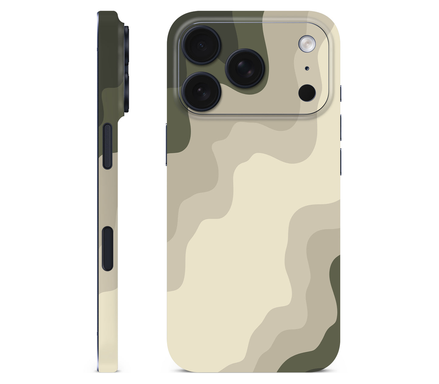 iPhone 17 Pro skin, Drift (Mirage), full wrap without logo cutout