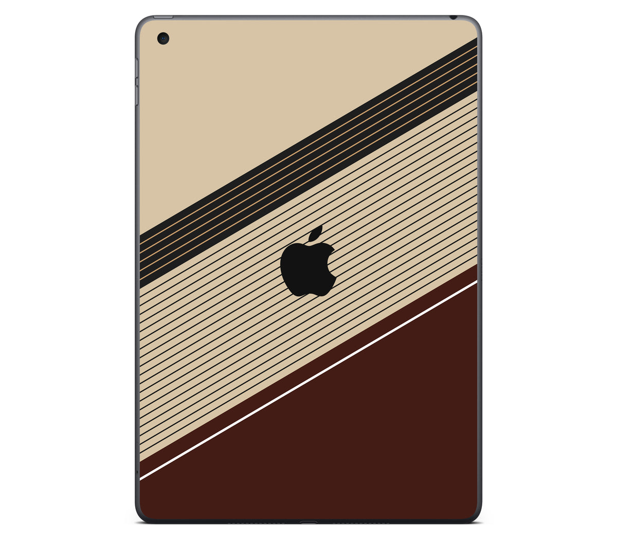 iPad 10.2" (2021, Gen 9) skin, Edge, back skin with logo cutout