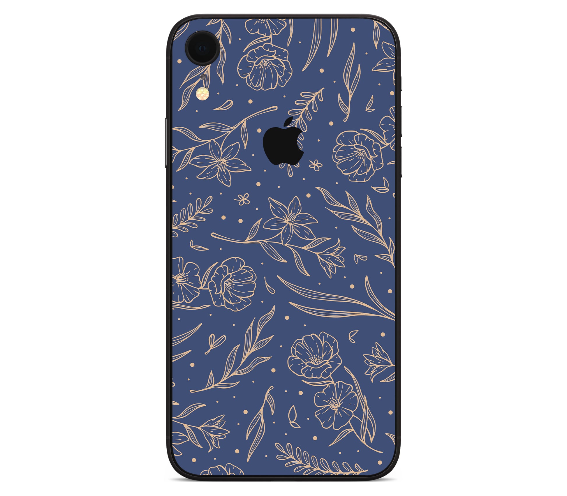 iPhone XR skin, Twilight, back skin with logo cutout