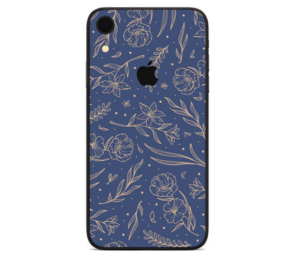 iPhone XR skin, Twilight, back skin with logo cutout