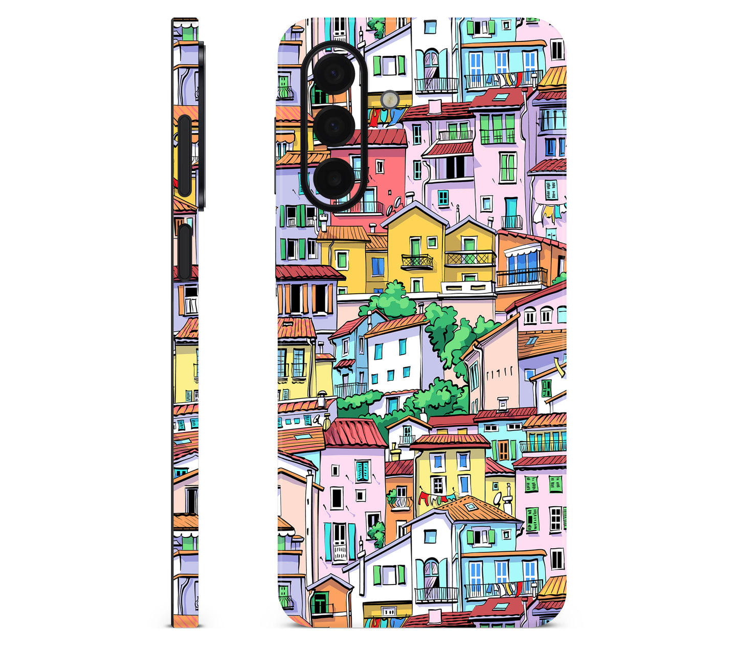 Galaxy A17 skin, Menton Mosaic, view 2