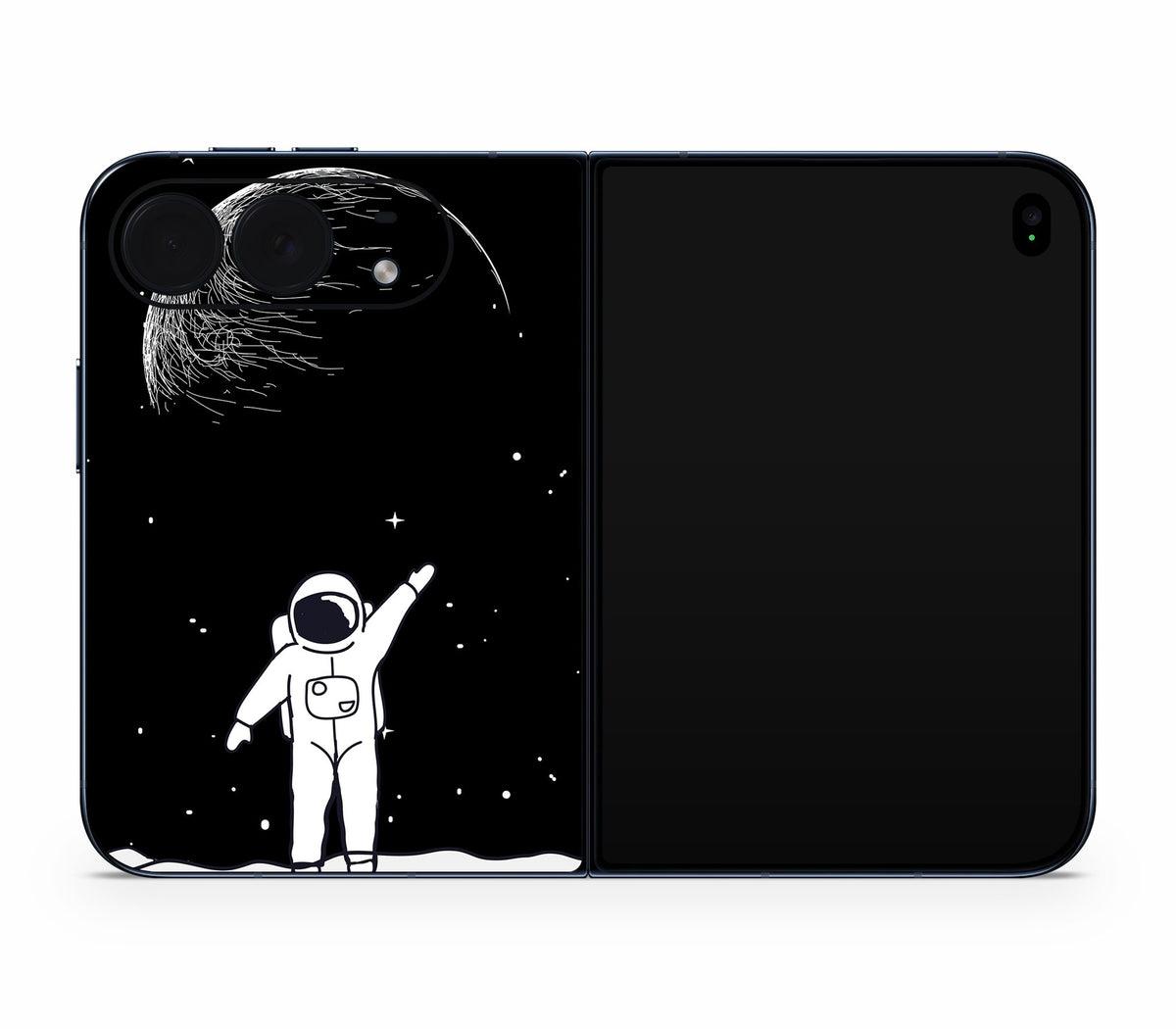 iPhone Duo skin, Moonwave, full wrap skin