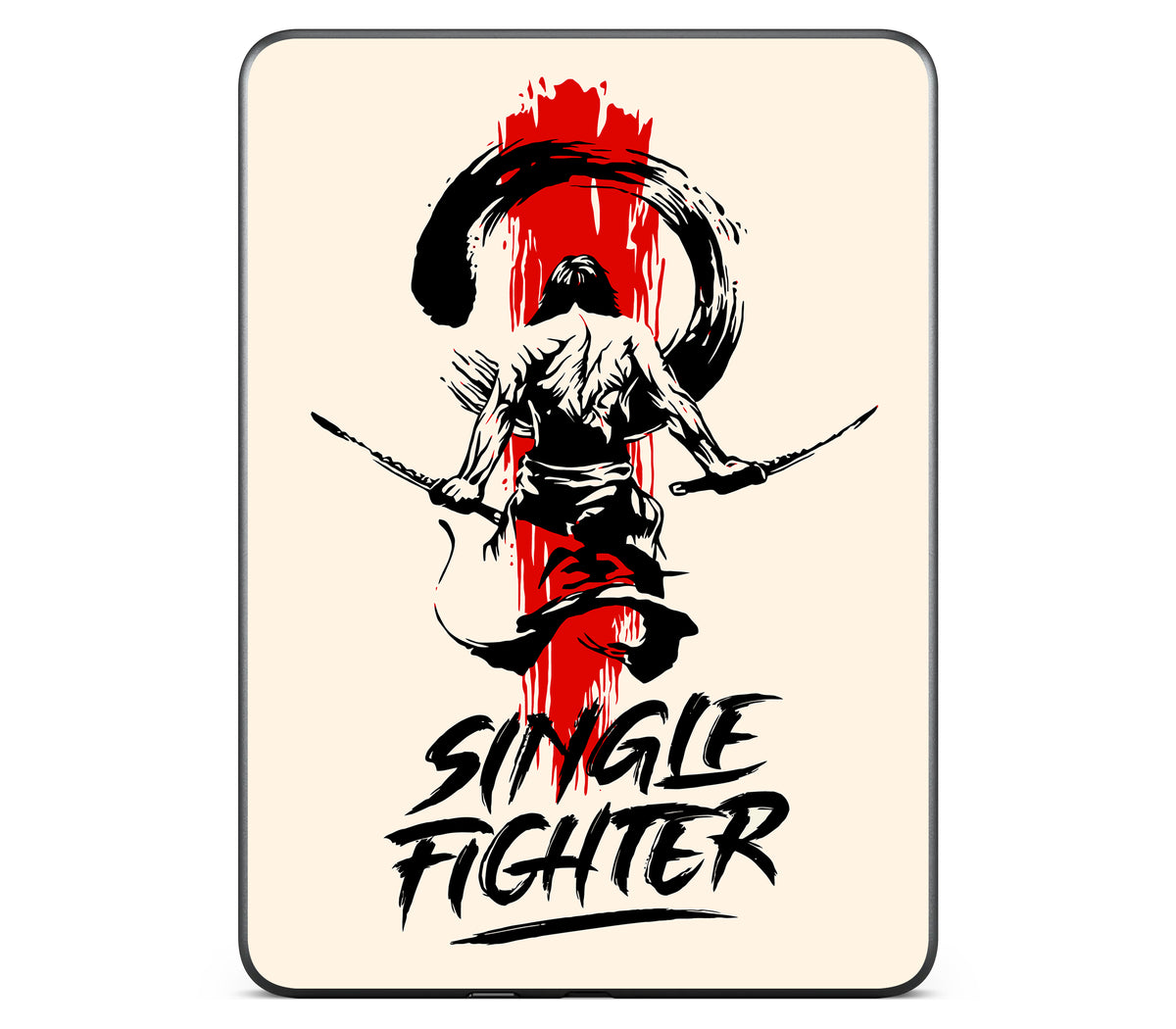 Kindle Colorsoft 2024 skin, Samurai, back skin