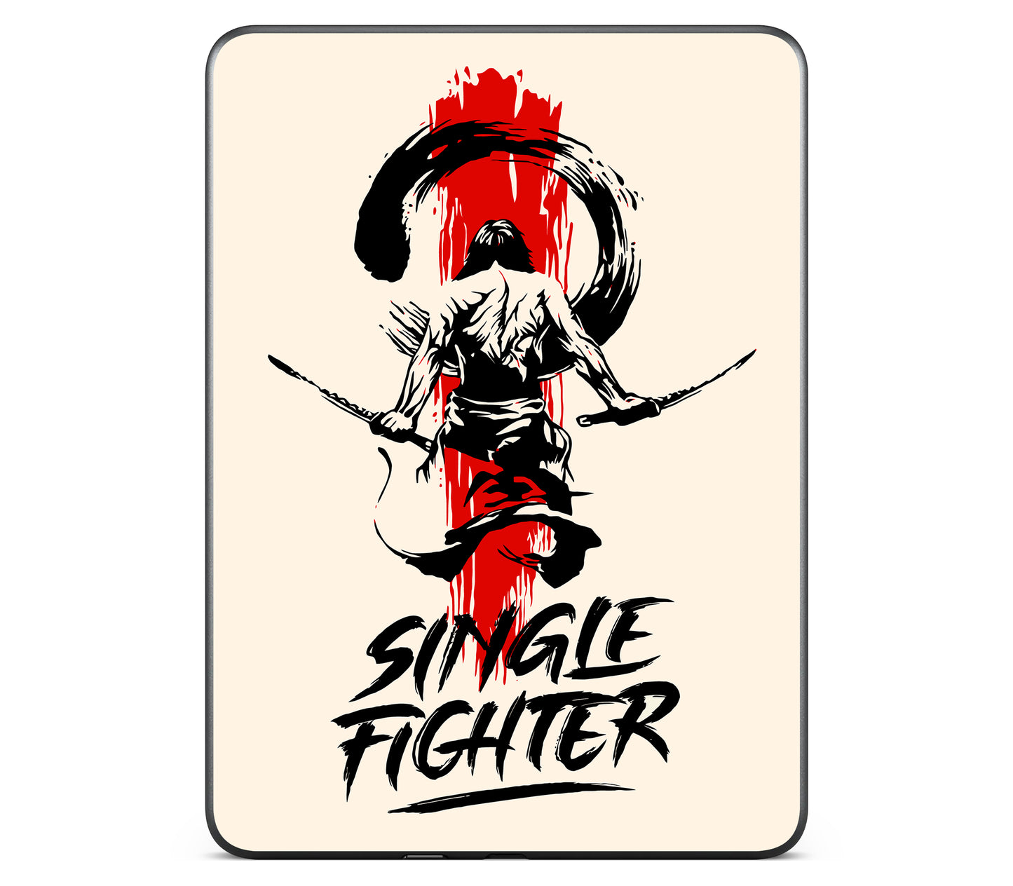 Kindle Colorsoft 2024 skin, Samurai, back skin