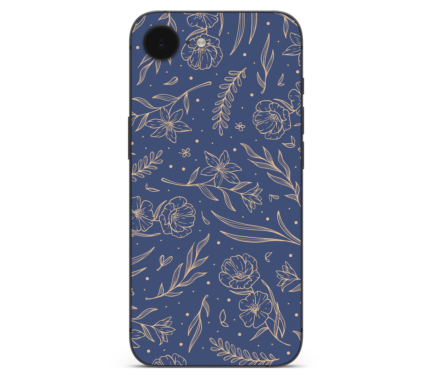 iPhone 16e skin, Twilight, back skin without logo cutout