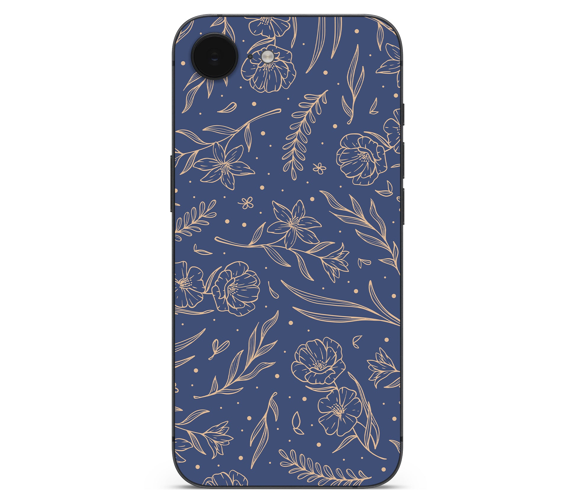 iPhone 16e skin, Twilight, back skin without logo cutout