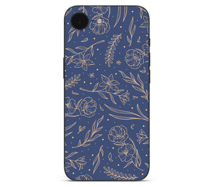 iPhone 16e skin, Twilight, back skin without logo cutout