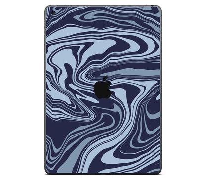 iPad 10.2" (2021, Gen 9) skin, Vertigo (Blur), back skin with logo cutout