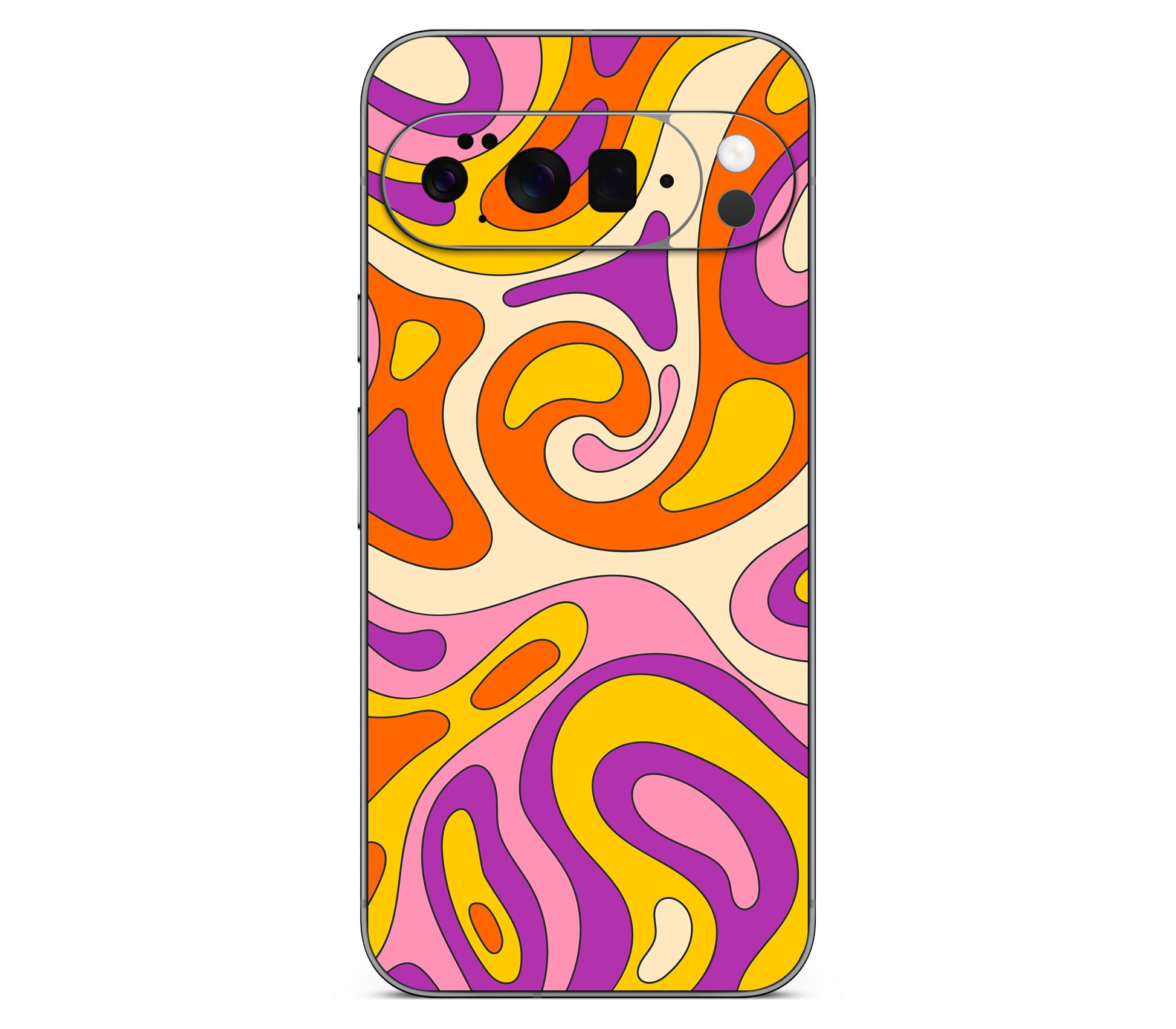 Google Pixel 11 Pro XL skin, Psycho Vortex, back skin