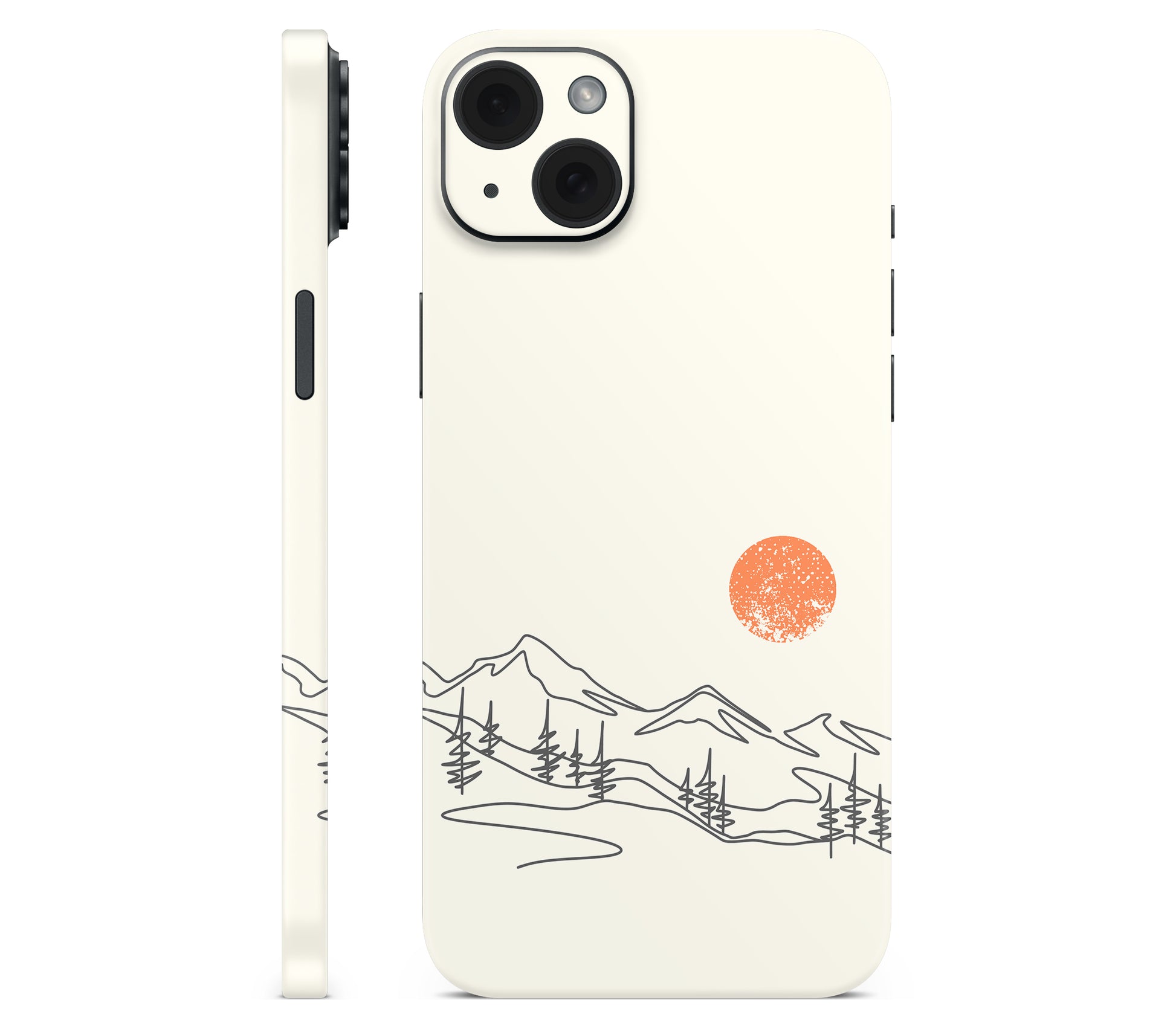 iPhone 15 Plus skin, Offline, full wrap without logo cutout