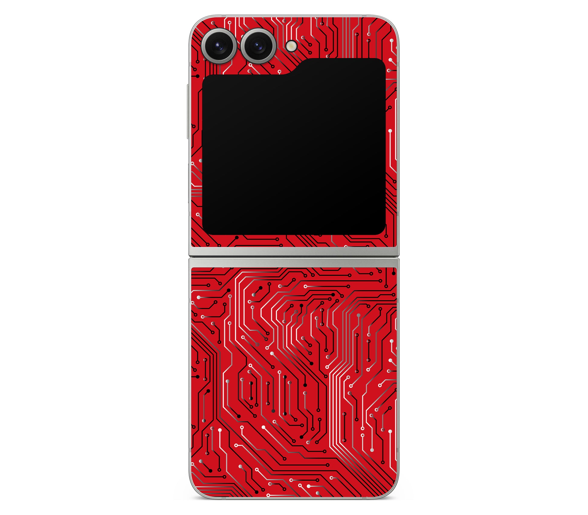Galaxy Z Flip 6 skin, REDLINE, full wrap skin