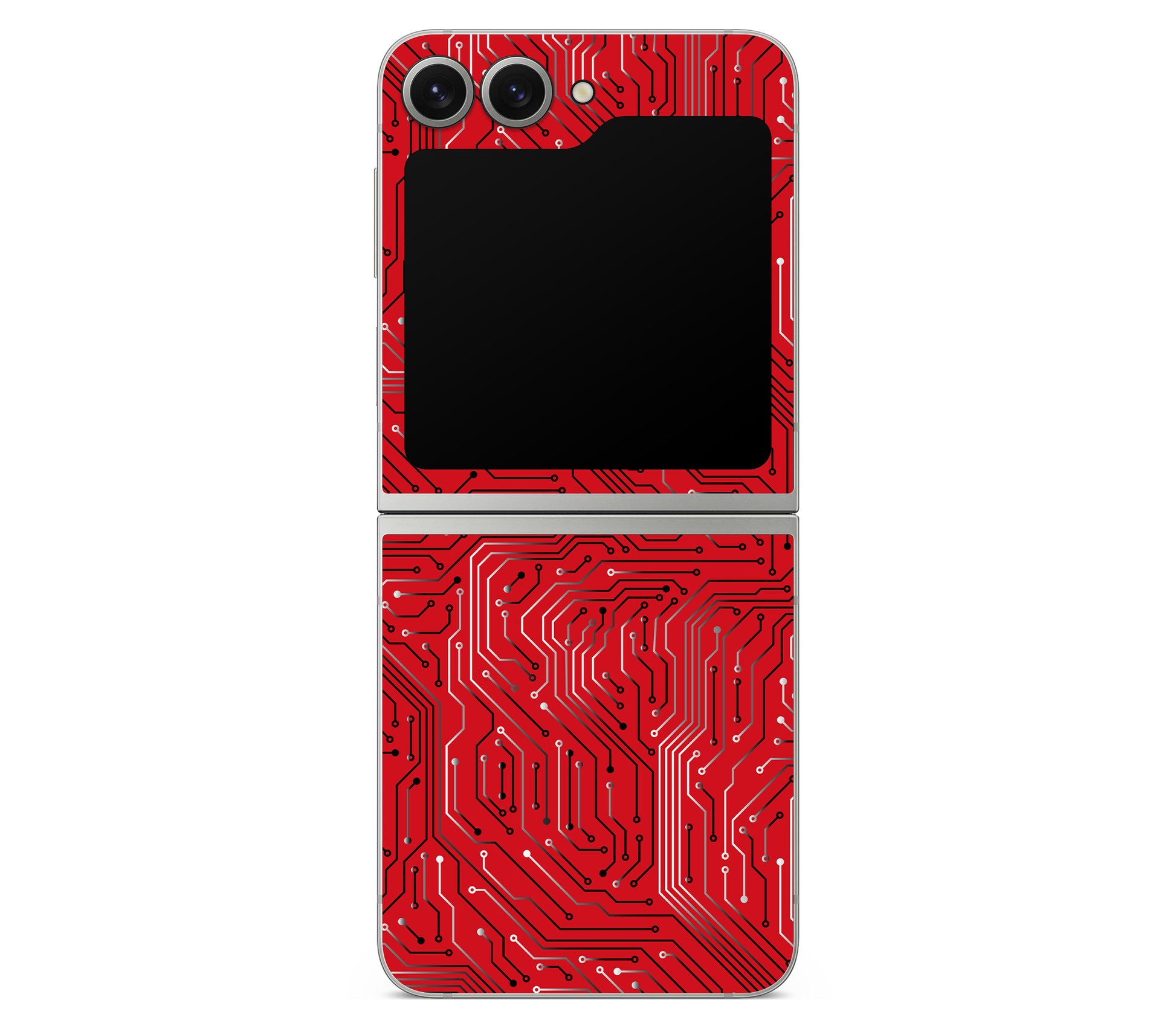 Galaxy Z Flip 7 FE skin, REDLINE, full wrap skin