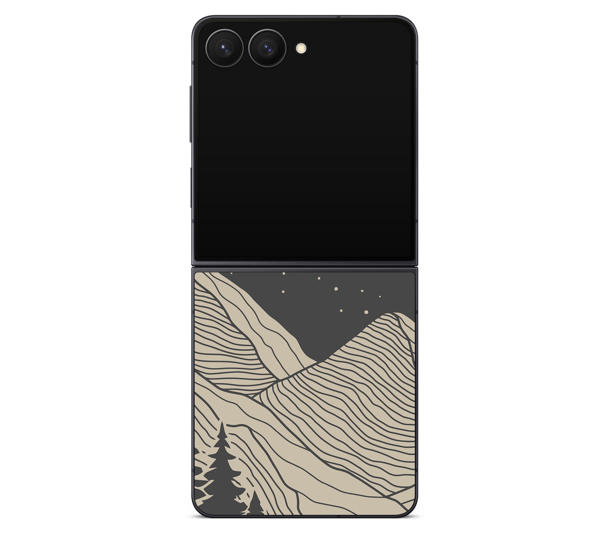 Galaxy Z Flip 7 skin, Nightline, full wrap skin