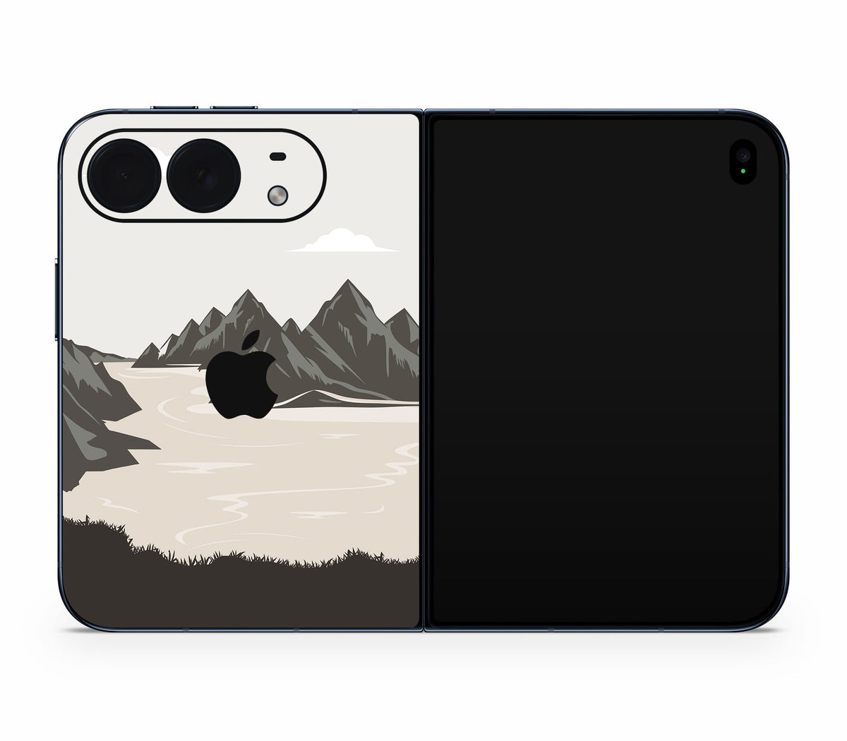 iPhone Duo skin, Dope Valley, back skin with logo cutout