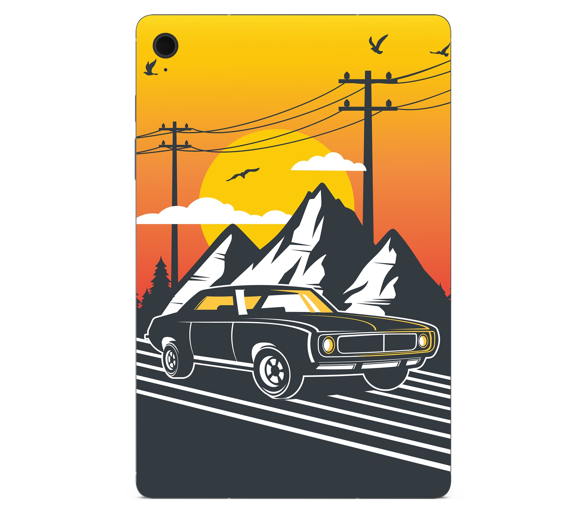 Galaxy Tab S10 FE Plus skin, Last Ride, back skin