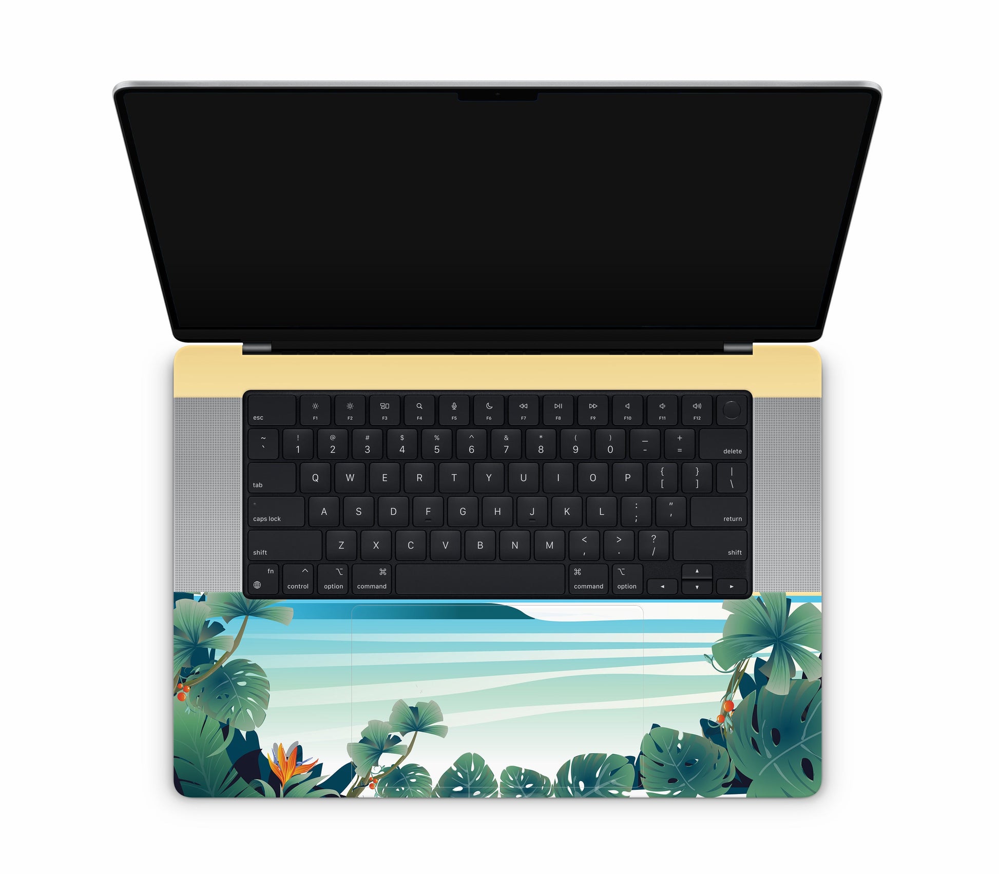 MacBook Pro 16" (2023, M3) skin, Sizzle Bay, inside skin