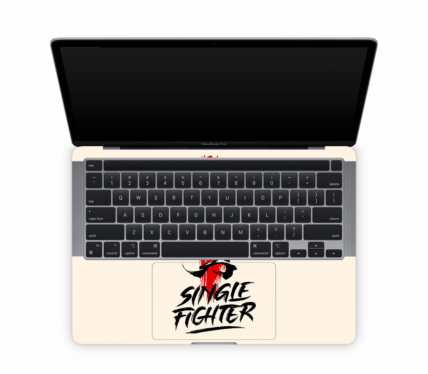 MacBook Pro 13" (2022, M2) skin, Samurai, inside skin