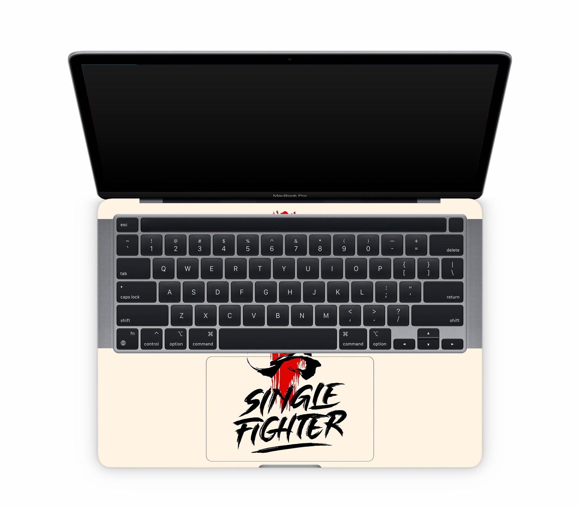MacBook Pro 13" (2020, M1) skin, Samurai, inside skin