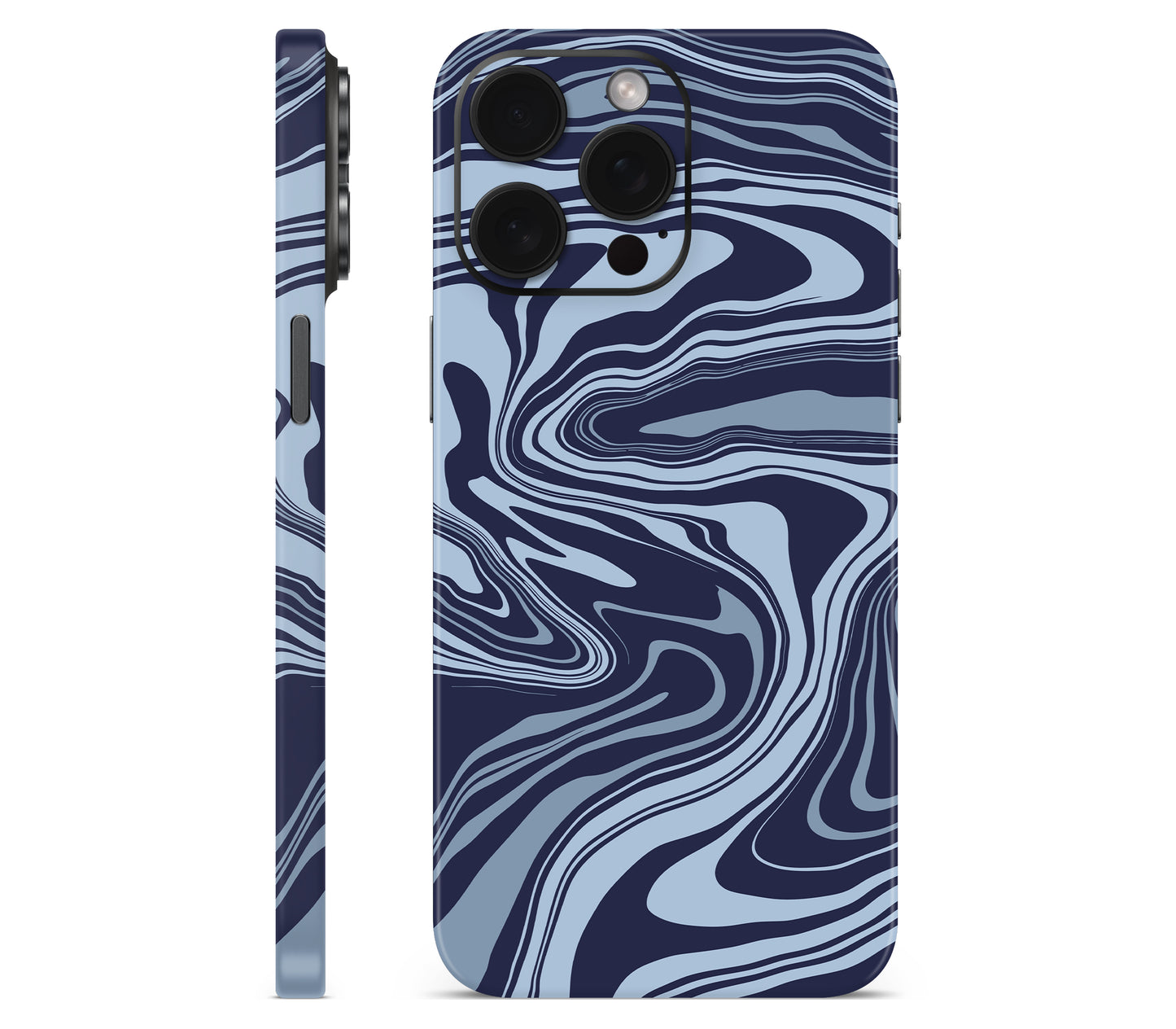 iPhone 15 Pro Max skin, Vertigo (Blur), full wrap without logo cutout