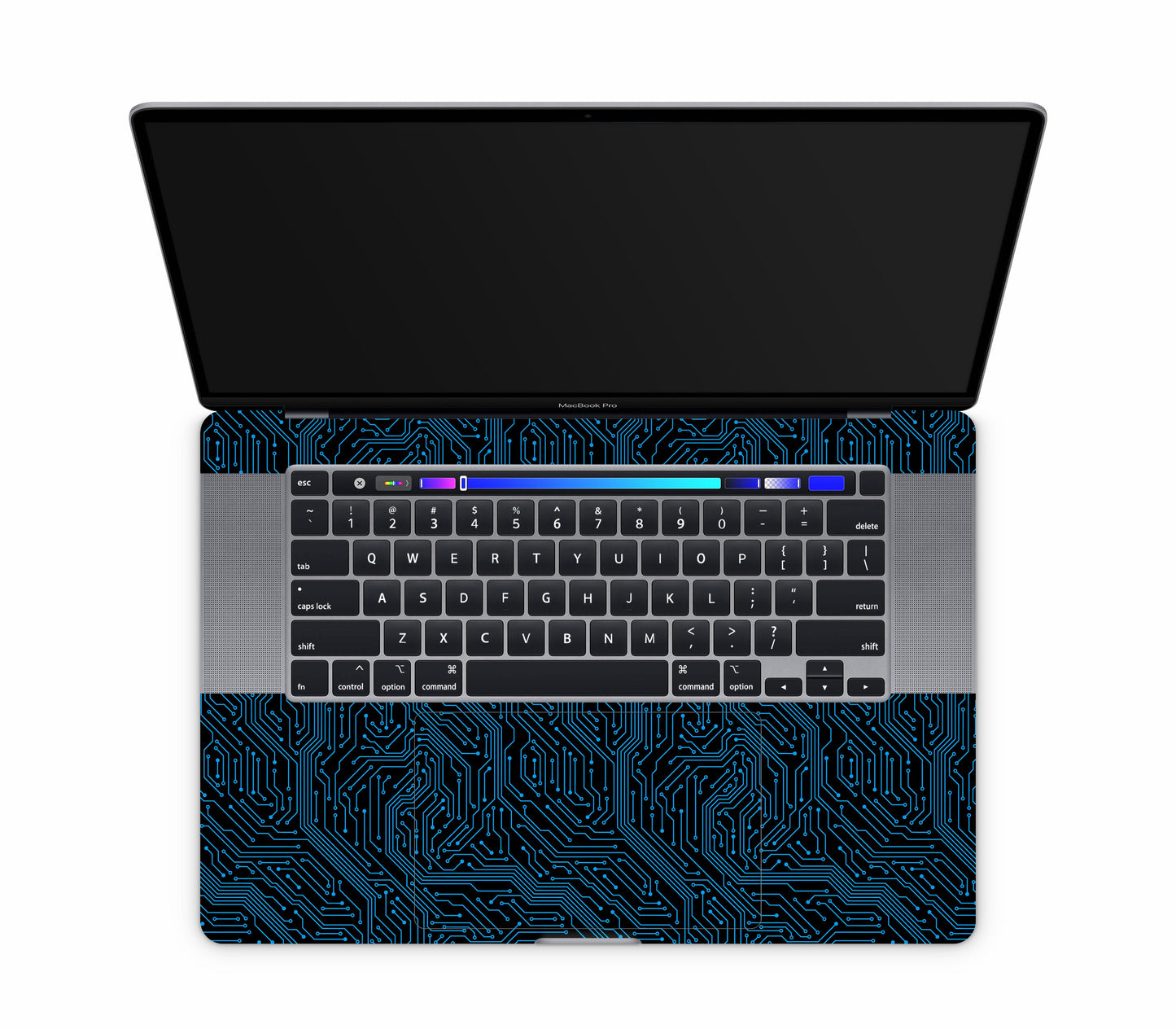 MacBook Pro 16" (2019, Touch Bar) skin, Eternal Blue, inside skin