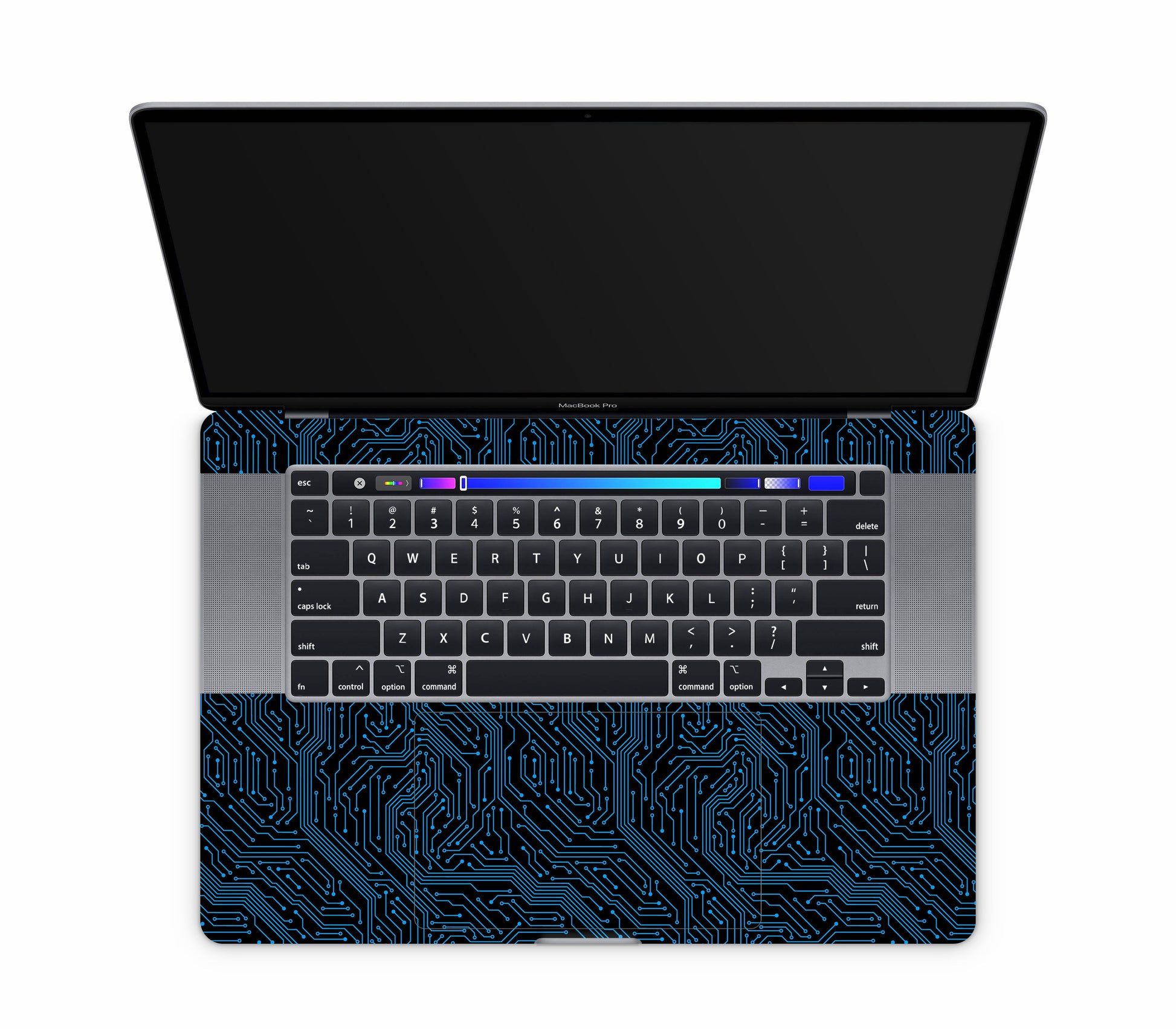 MacBook Pro 16" (2019, Touch Bar) skin, Eternal Blue, inside skin