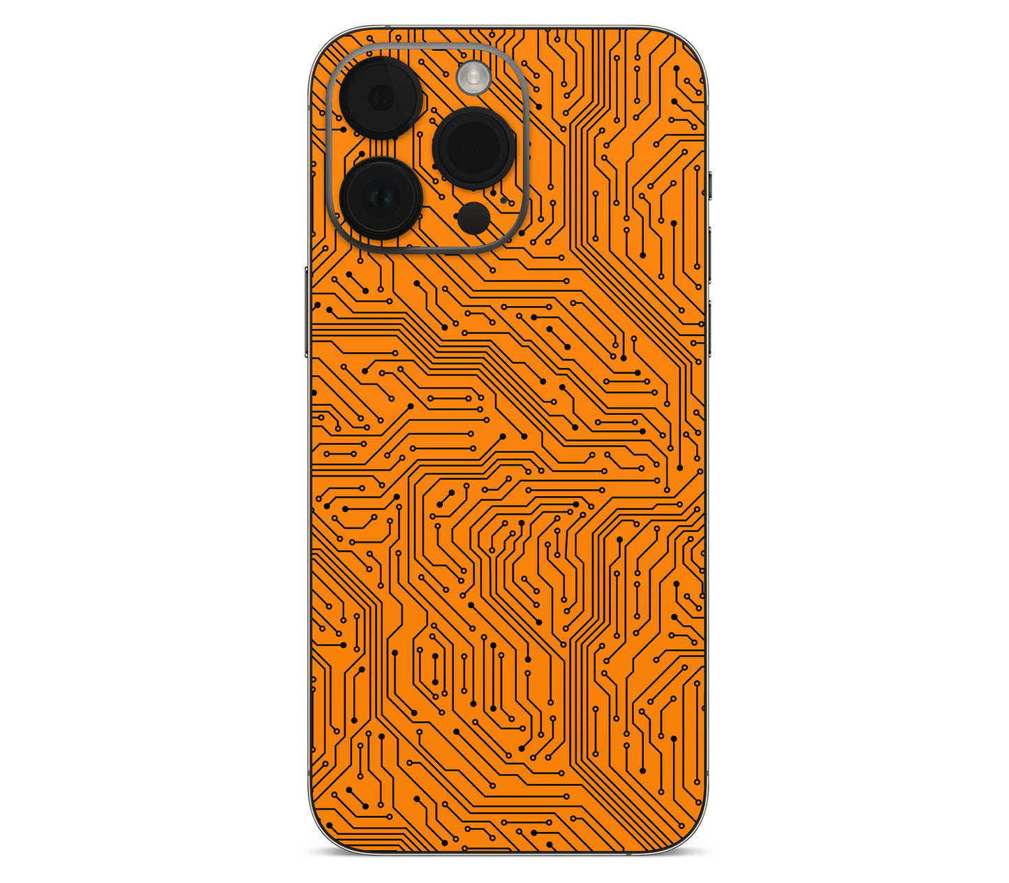 iPhone 14 Pro Max skin, Pulse Grid, back skin without logo cutout