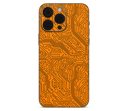 iPhone 14 Pro Max skin, Pulse Grid, back skin without logo cutout