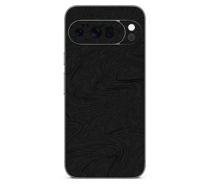 Google Pixel 11 Pro XL skin, Black Ice, back skin