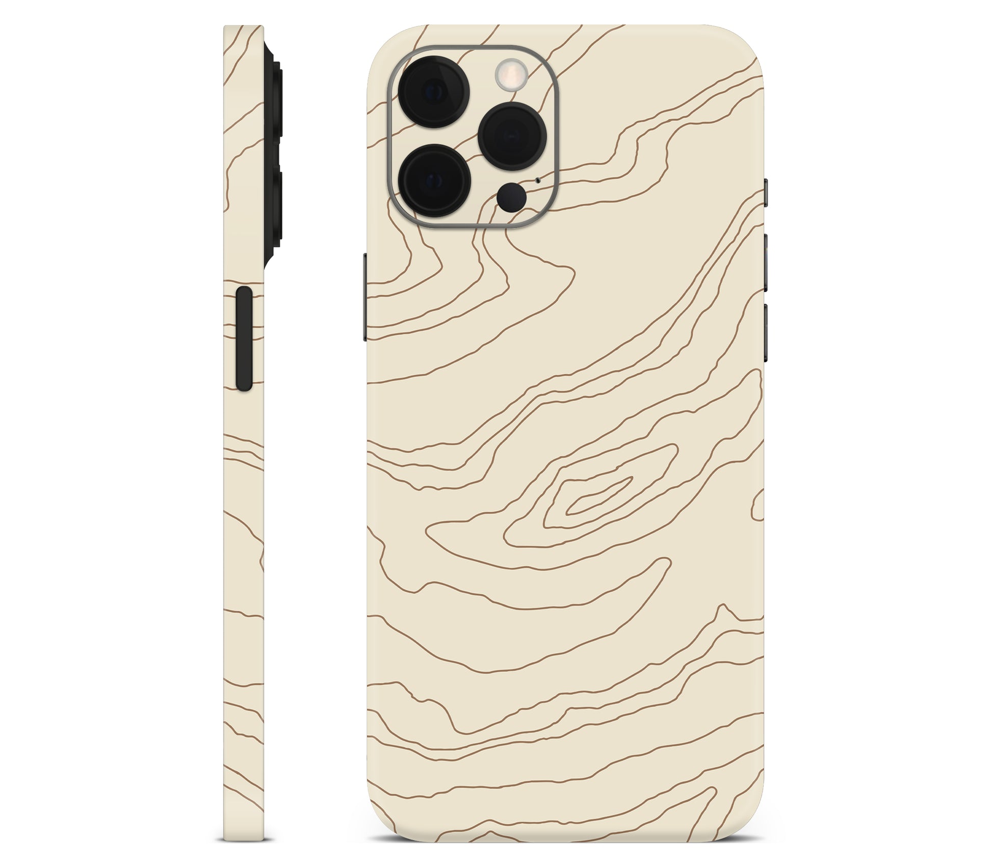 iPhone 12 Pro Max skin, Dune, full wrap without logo cutout