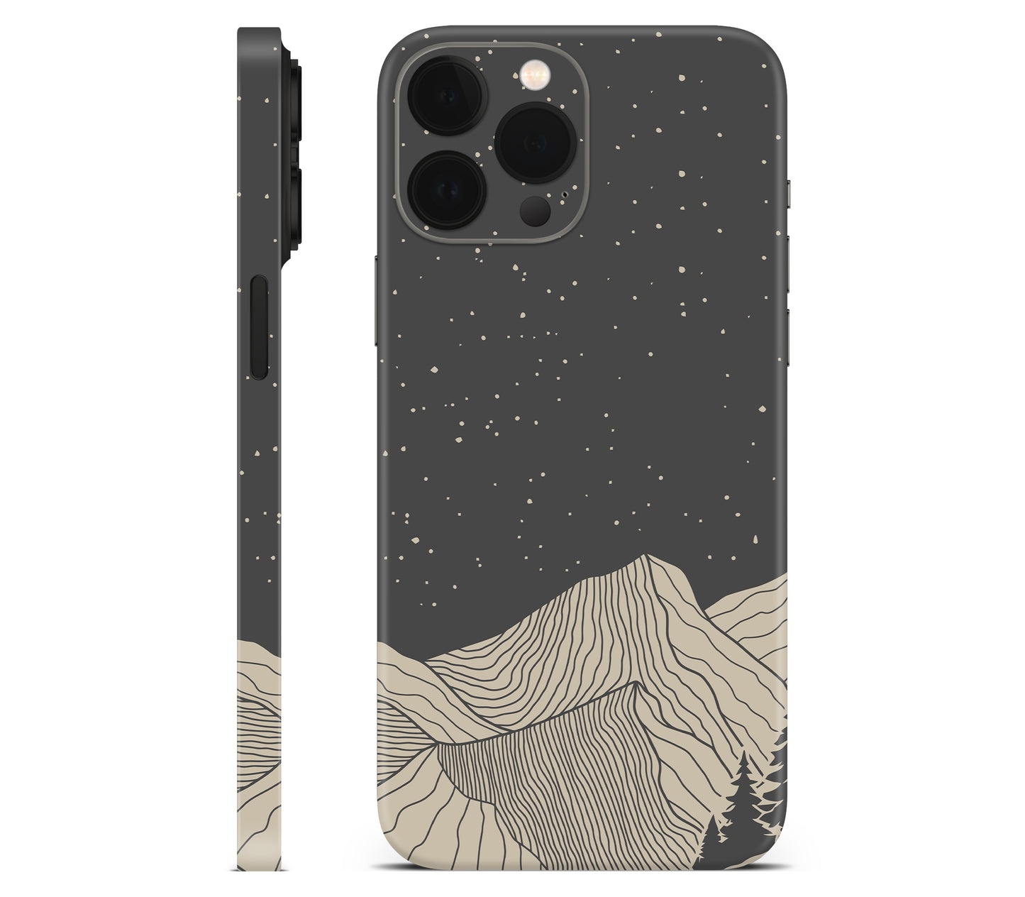 iPhone 13 Pro Max skin, Nightline, full wrap without logo cutout