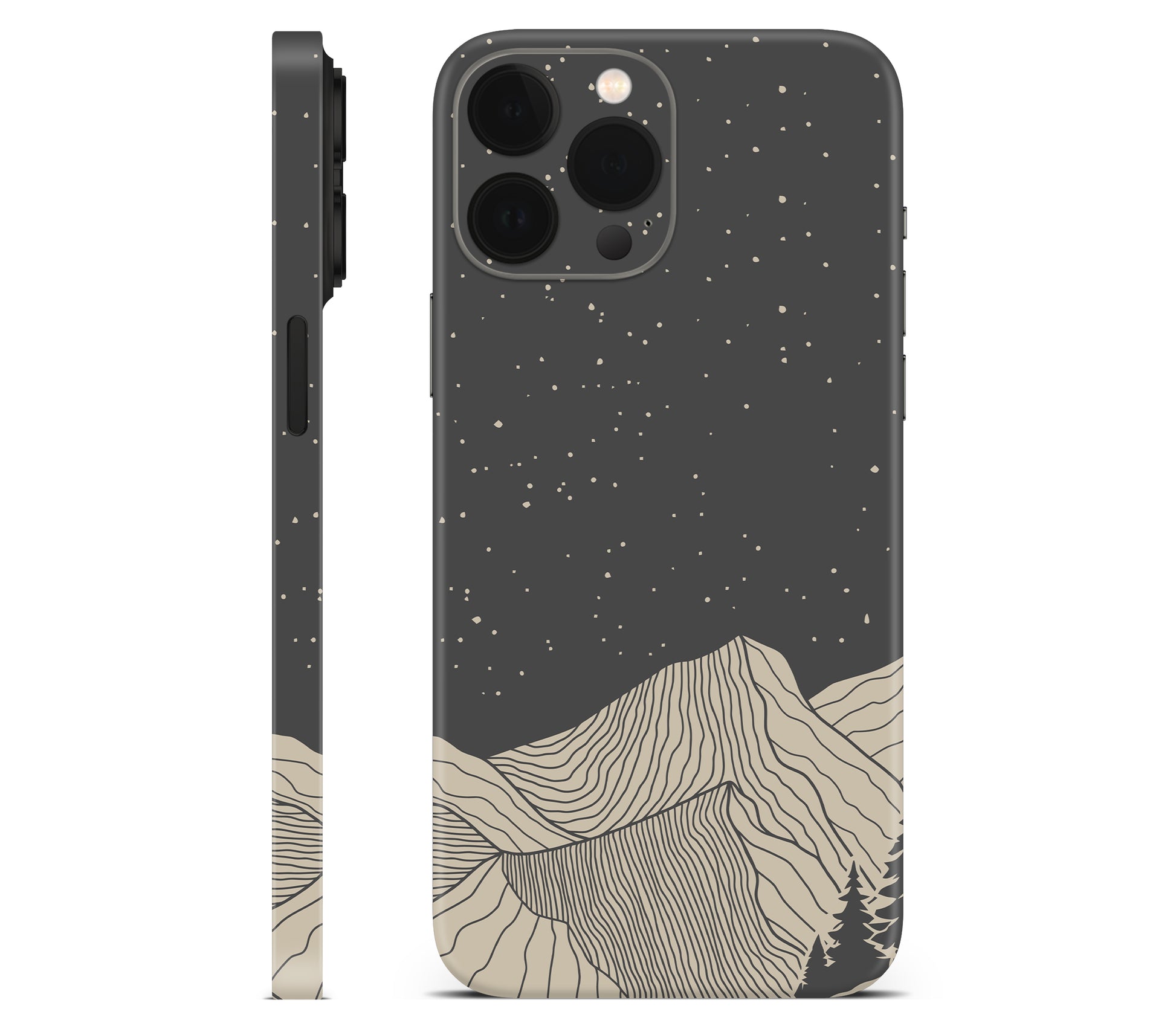 iPhone 13 Pro Max skin, Nightline, full wrap without logo cutout