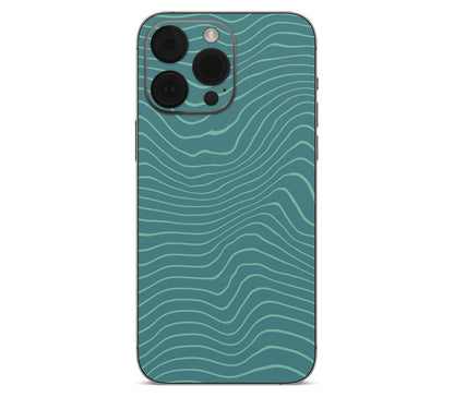 iPhone 14 Pro Max skin, Tide, back skin without logo cutout