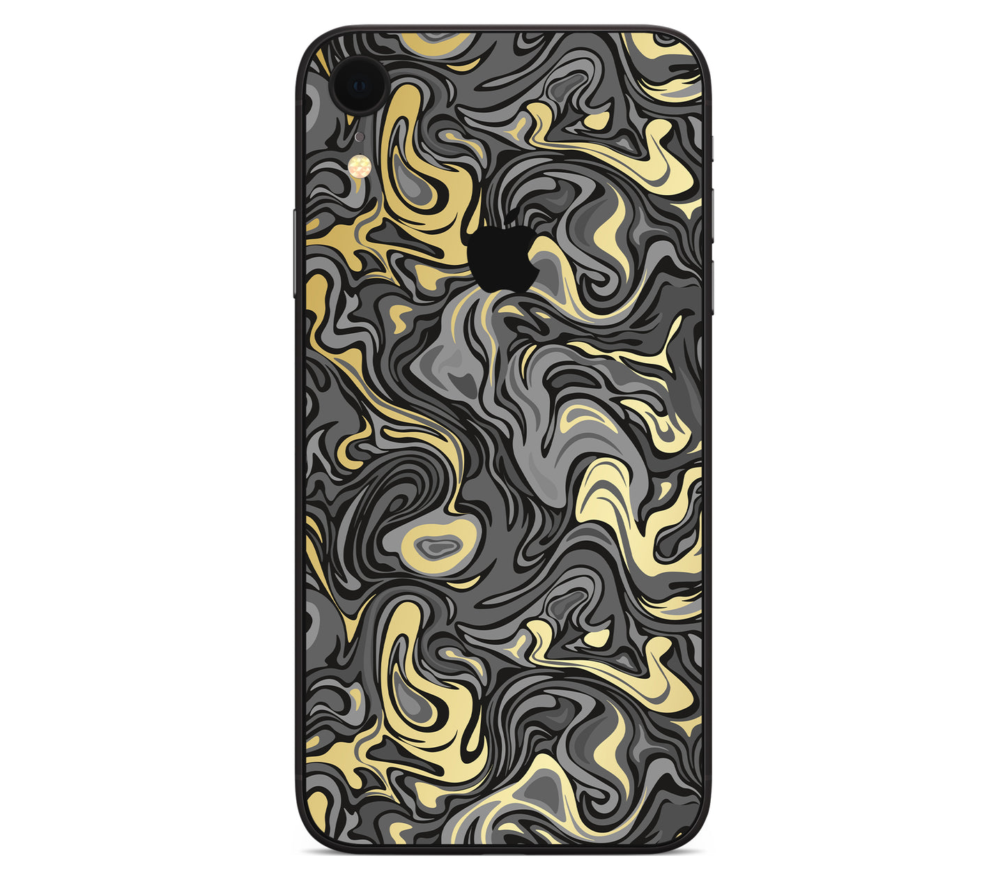 iPhone XR skin, Damnation, back skin with logo cutout