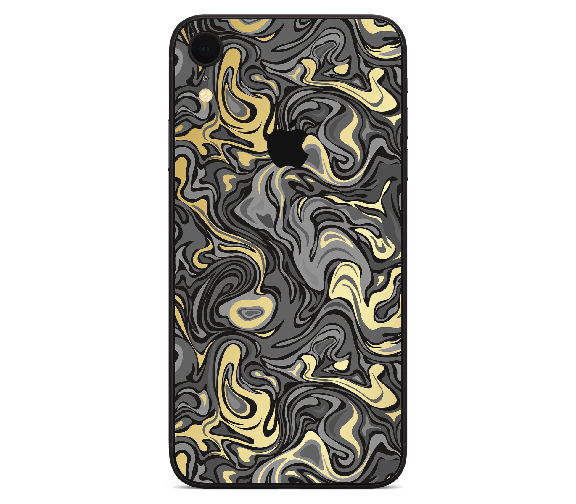 iPhone XR skin, Damnation, back skin with logo cutout