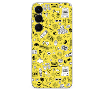 Galaxy S25 FE skin, 90’s Nostalgia, back skin