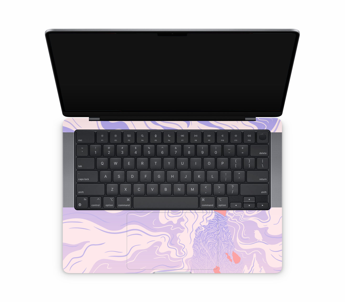 MacBook Pro 14" (2026, M5, M5 Pro, M5 Max) skin, Euphoria, inside skin