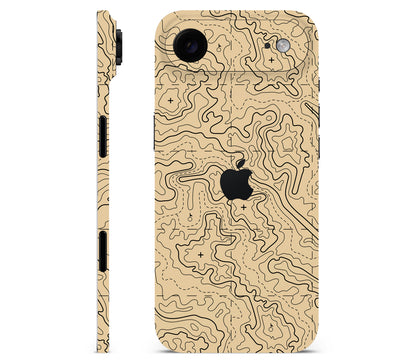 iPhone Air skin, Lockdown (Sandline), full wrap with logo cutout