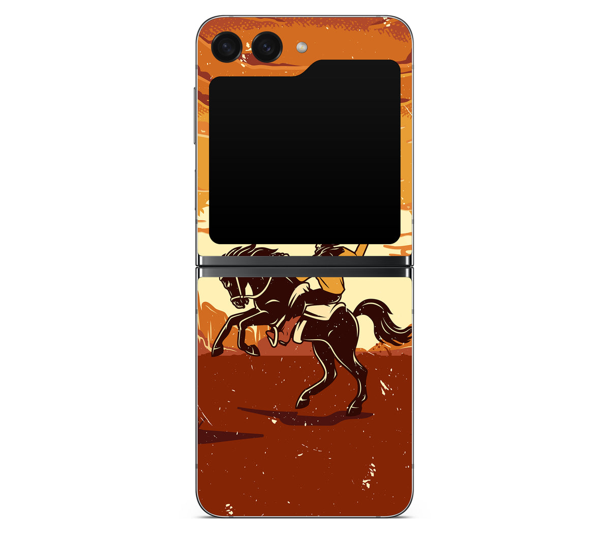 Galaxy Z Flip 5 skin, Cowboy, back skin