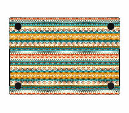 MacBook Pro 16" (2024, M4) skin, Rangoli, bottom skin