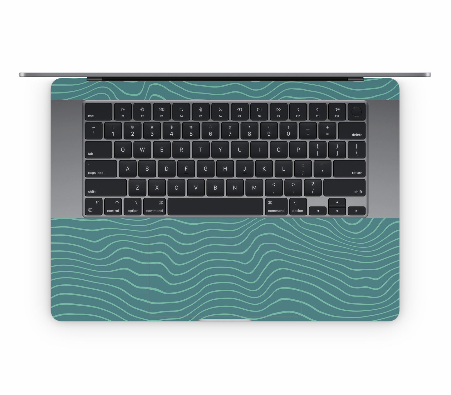 MacBook Air 15" (2025, M4) skin, Tide, inside skin