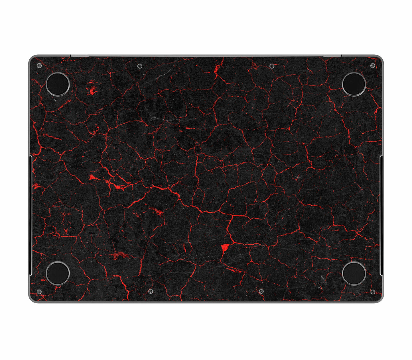 MacBook Pro 16" (2024, M4) skin, Hellcrack, bottom skin