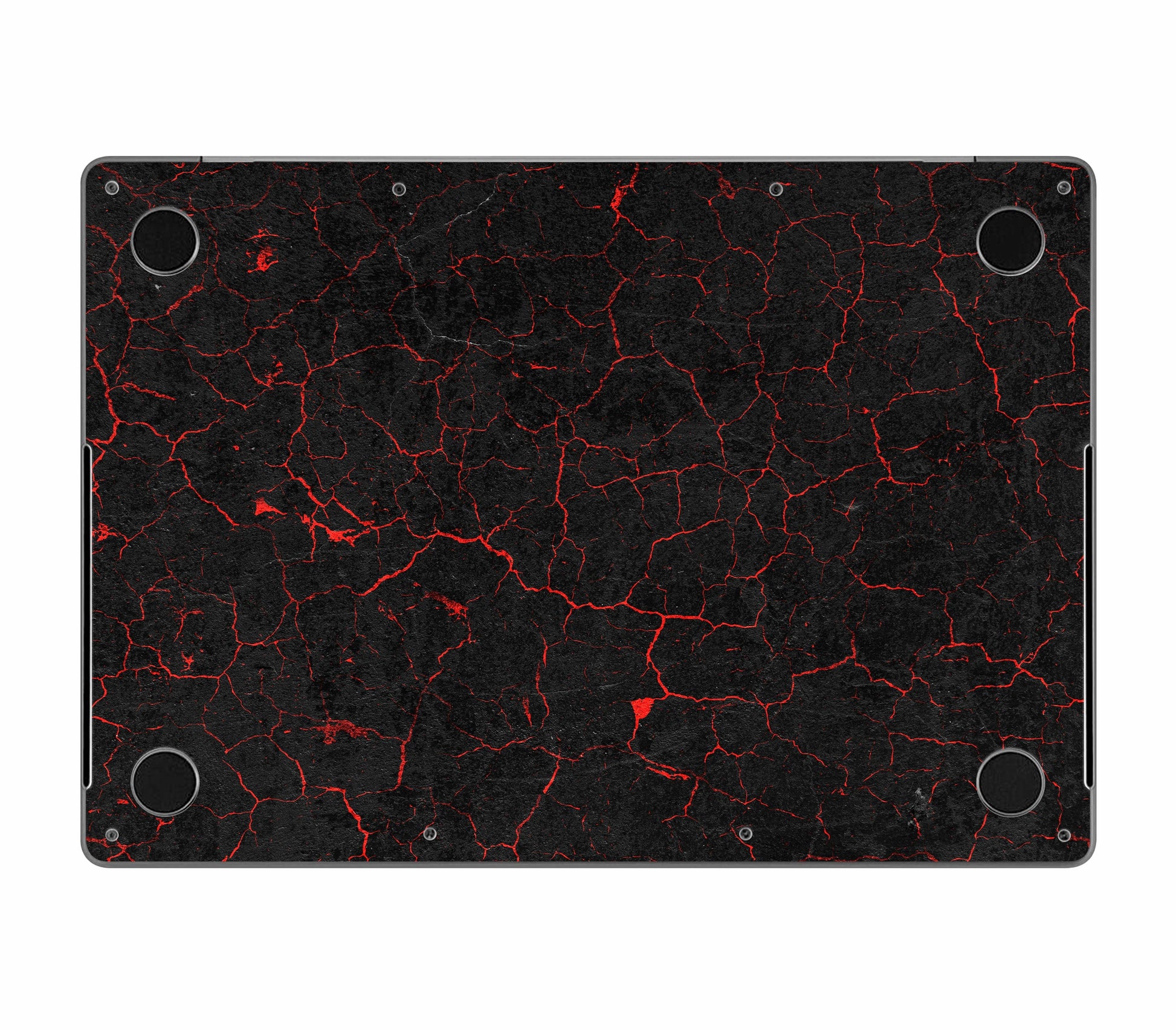 MacBook Pro 14" (2025, M5) skin, Hellcrack, bottom skin