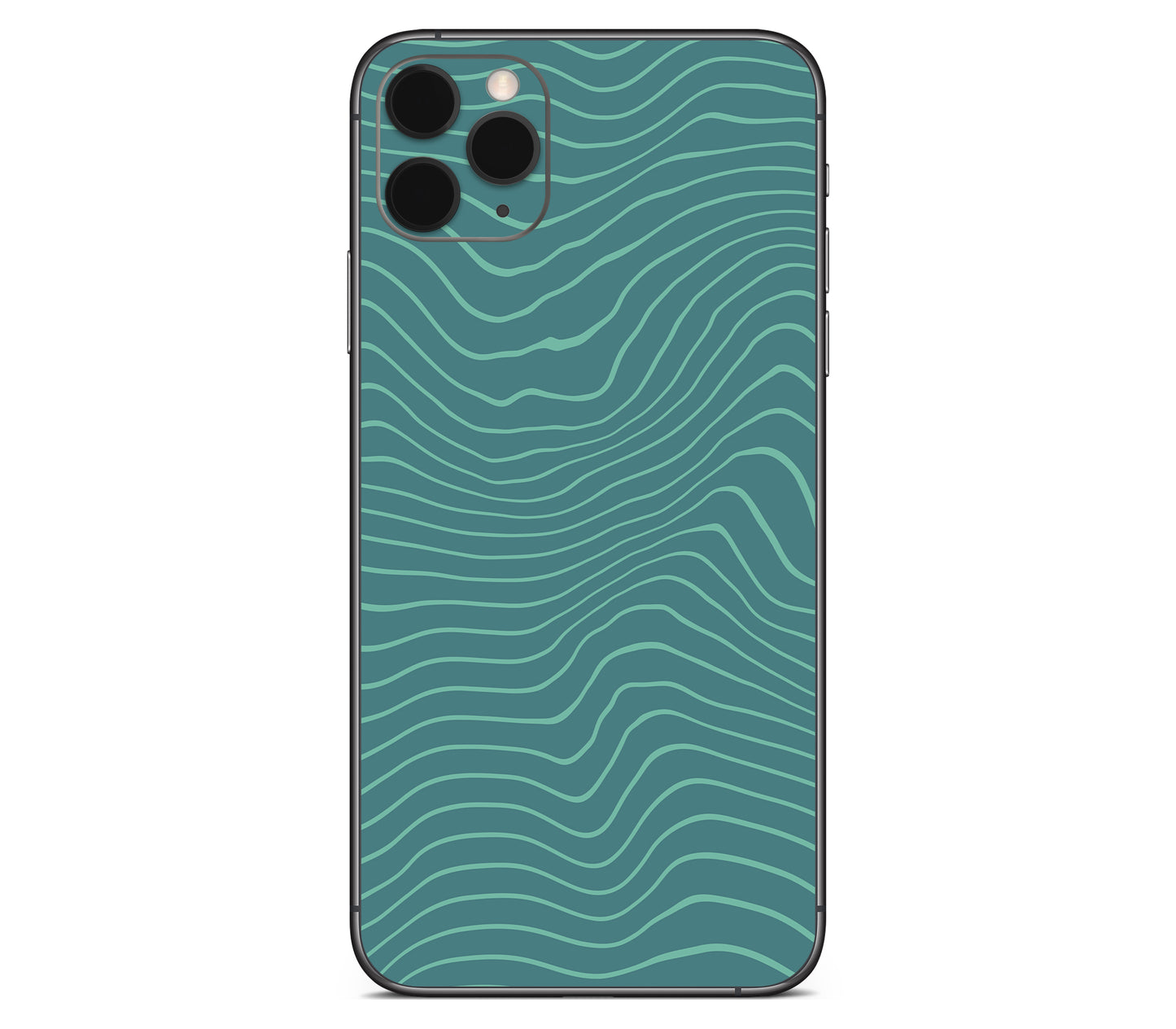 iPhone 11 Pro skin, Tide, back skin without logo cutout