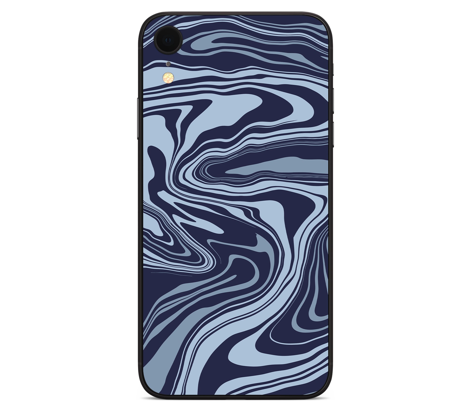 iPhone XR skin, Vertigo (Blur), back skin without logo cutout